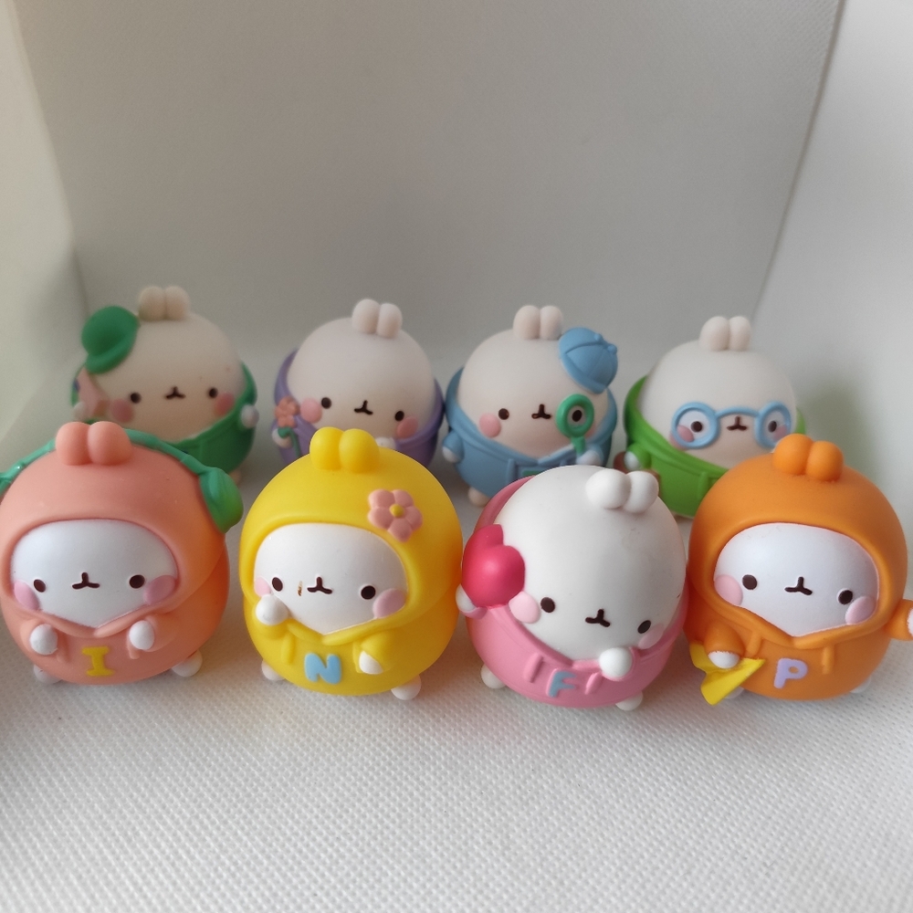 Molang Finding MBTI Personality Figure Full Set